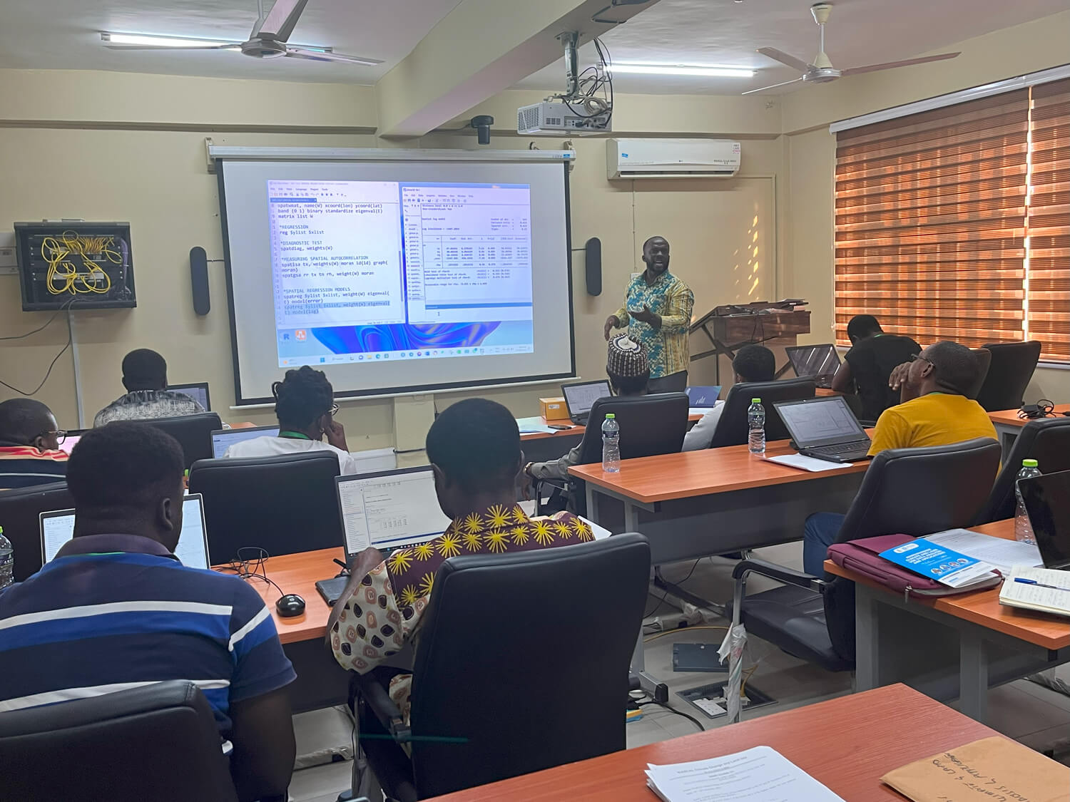 Dr. Issac Adjei Mensah, Department of Statistics and Actuarial Science, KNUST.