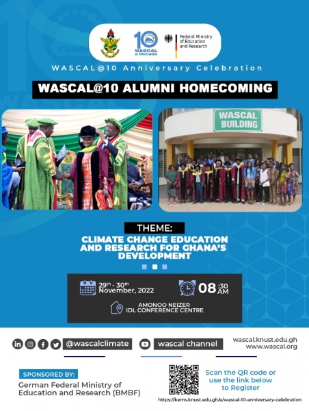 WASCAL @10 ALUMNI HOMECOMING CONFERENCE 